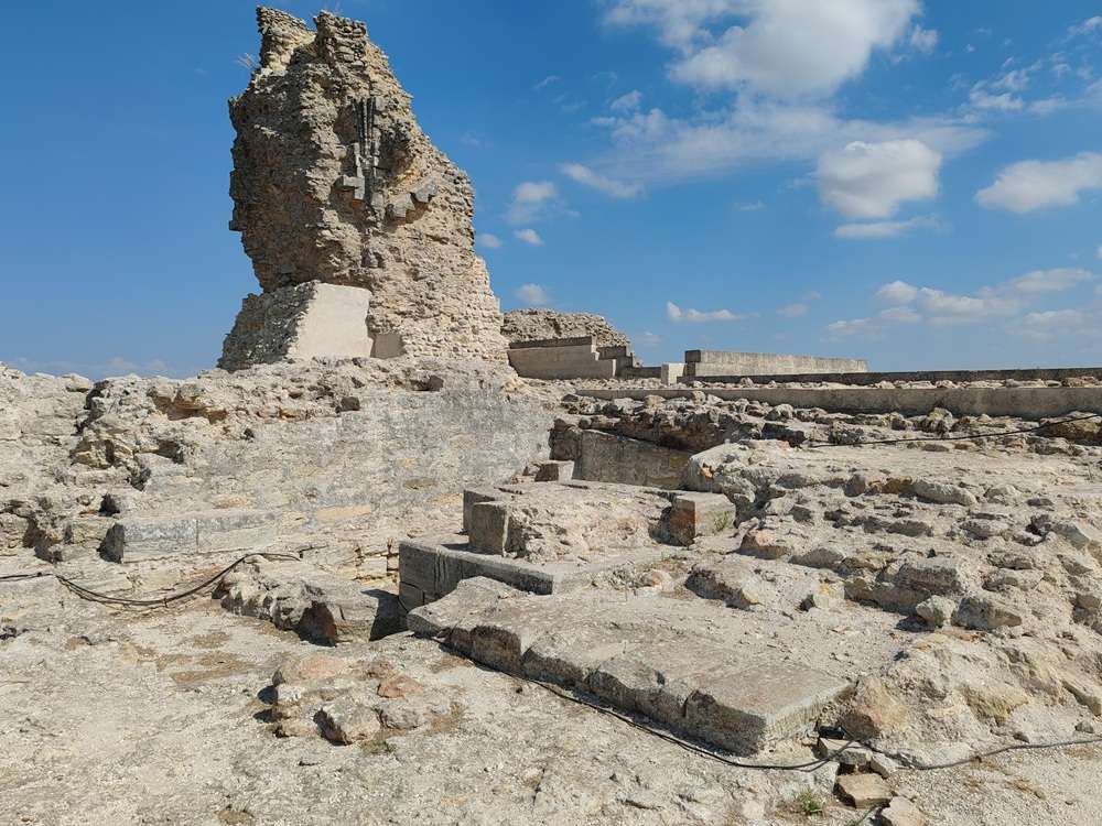 Vista del Castillo de Aguilar