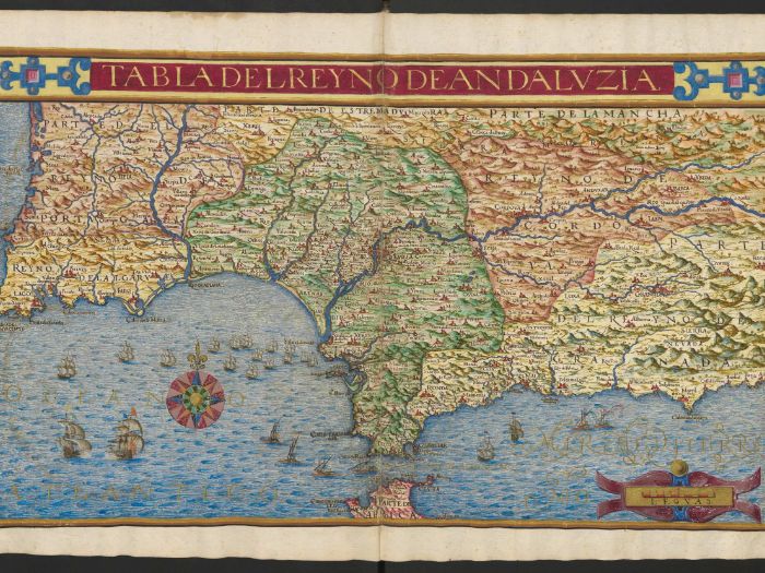 mapa antiguo andalucia