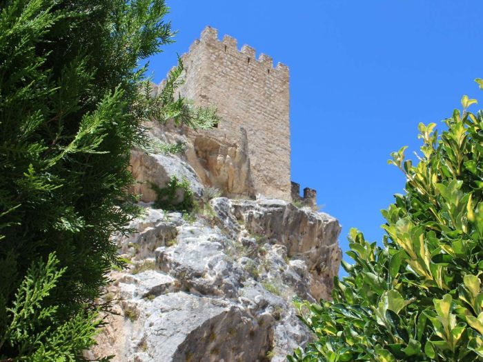 Torre homenaje castillo zuheros