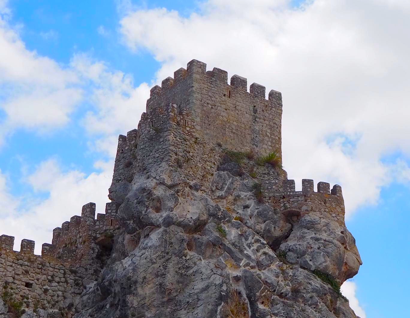 Vista del Castillo de Zuheros