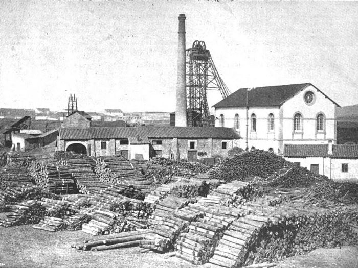 Cantera minas castillo belmez