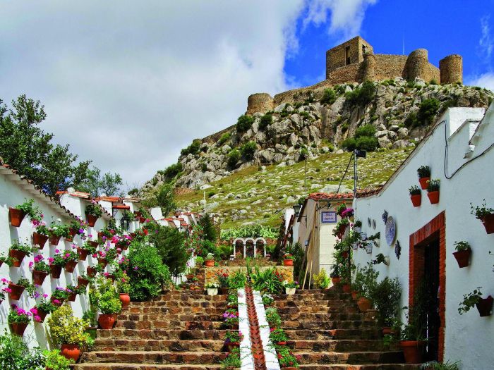 Escalera castillo belmez