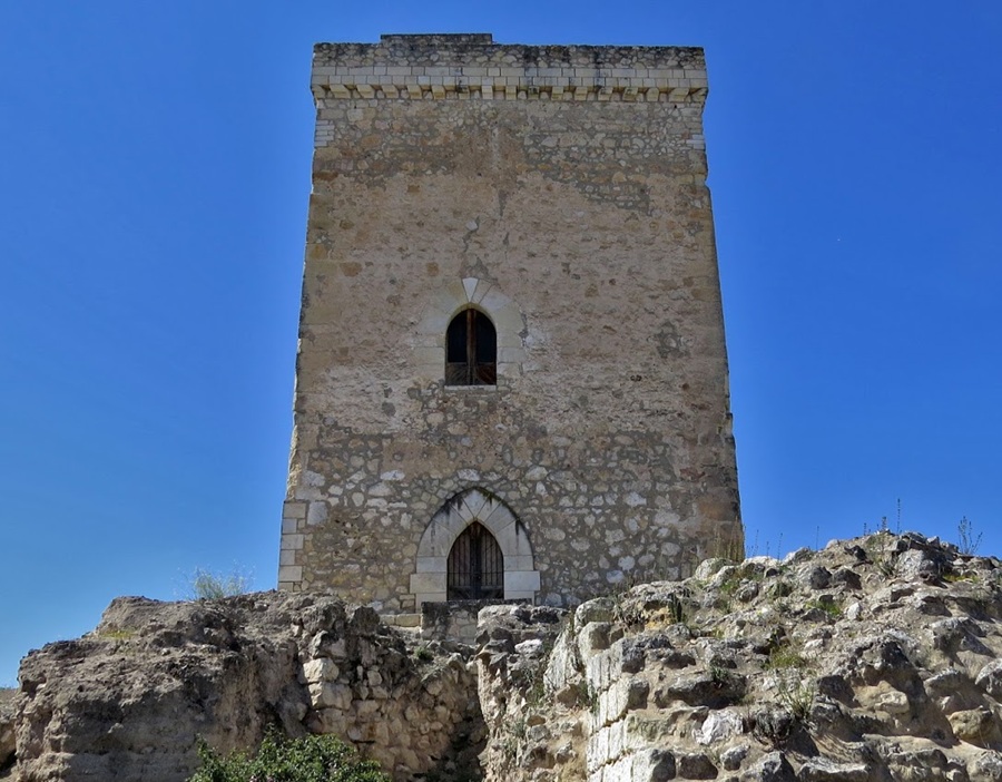 View of Monturque Castle